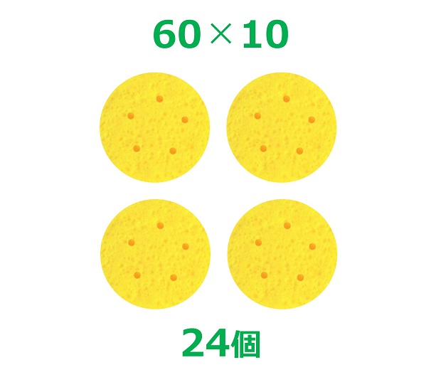 干渉波スポンジ 60×10（24個）丸型
